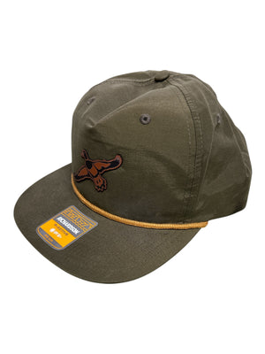 Olive Flying Duck Hat