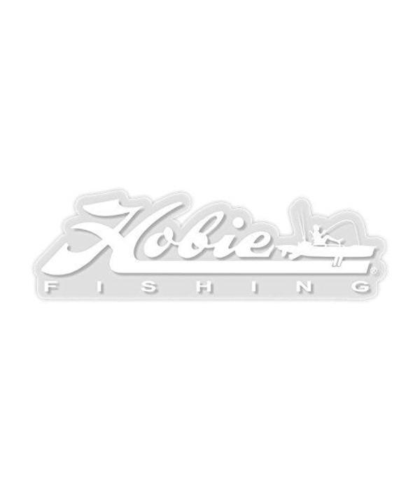 Decal 12" Hobie Fishing White