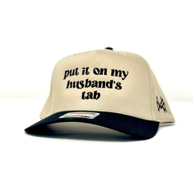 Husband's Tab Trucker Hat