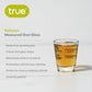 Measured Shot Glass Bullseye