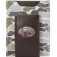 Camo Magnetic Front Pocket Leather Wallet