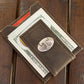 Collegiate Magnetic Front Pocket Leather Wallet