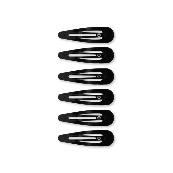 Snap Hair Clips - 6 pack