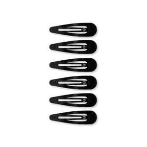 Snap Hair Clips - 6 pack
