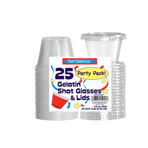 Jello Shot Cups with Lids