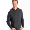 Men's Bamboo Lightweight Fleece Hoodie - Black Sand