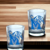 2Pc Rock Glass Set - Univ Of Mem