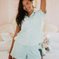 Mint Plaid Pajama Set