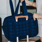Quilted Duffel Weekender Bag