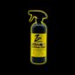 ZCare All-Purpose Cleaner spray bottle with black body and bright yellow label on dark background