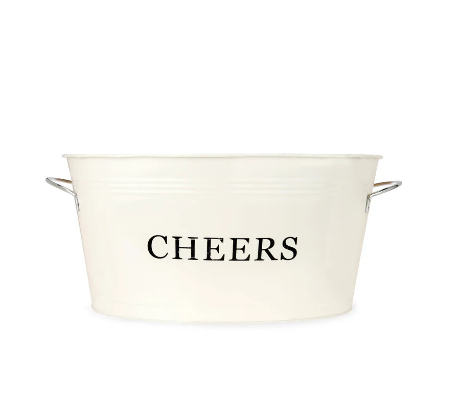 Cheers Galvanized Metal Tub