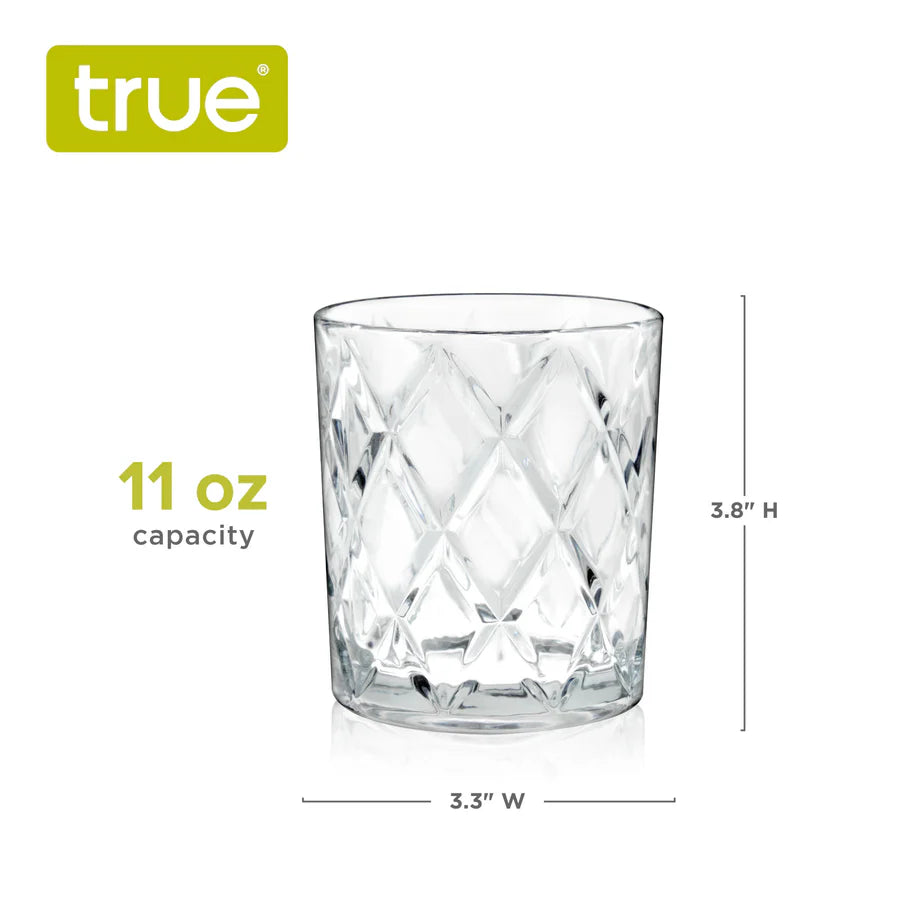 TRUE Brands Crystal Whiskey Glass - Thumbnail 2