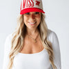 Univ of Mississippi Saturday Canvas Hat - Red/Ivory