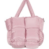 Mini Puffer Tote Bag - Mauve