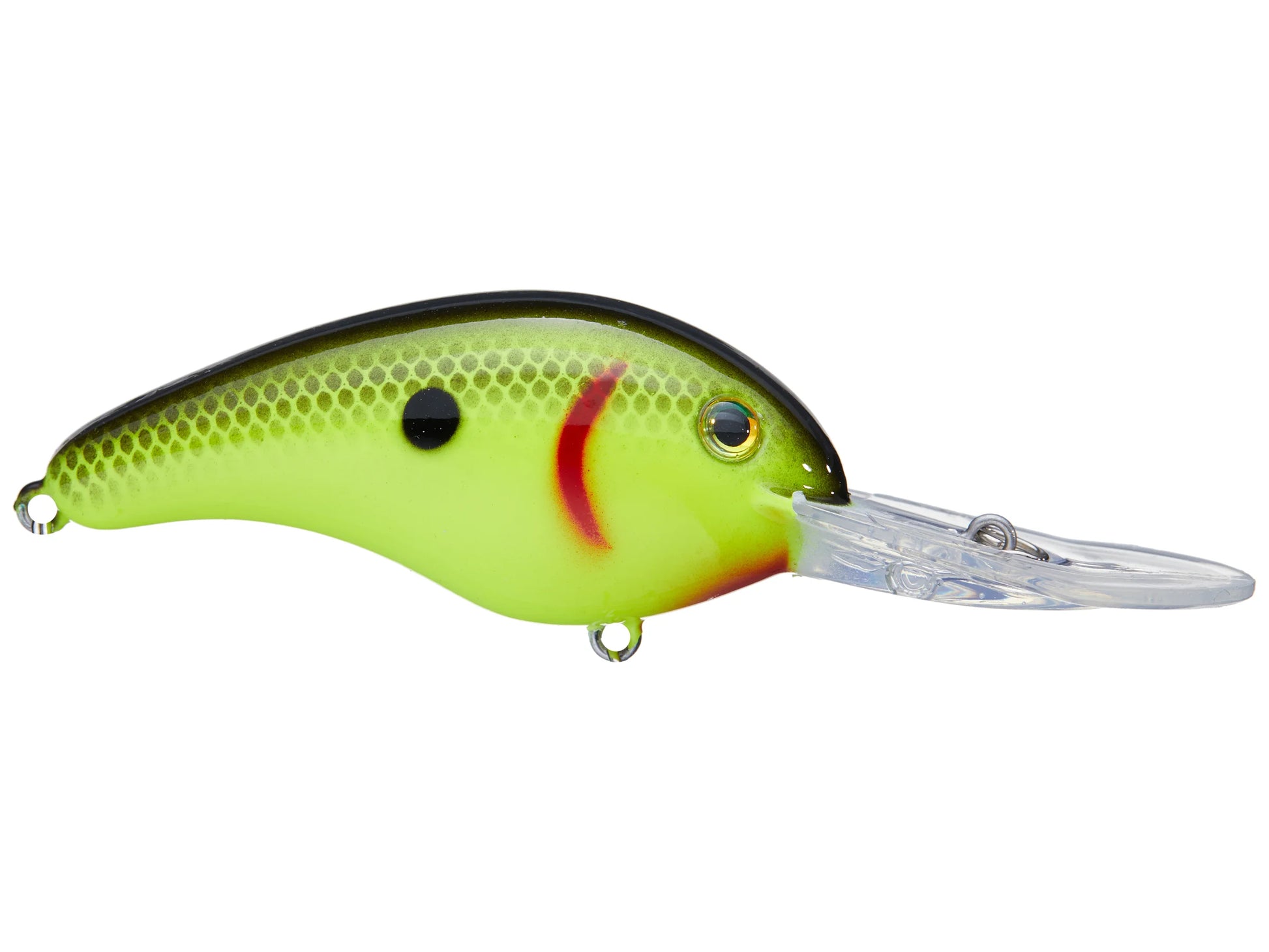 Strike King Pro Model 5XD Crankbait Black Back Chartreuse