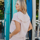 Blush Half Zip Comfort Set