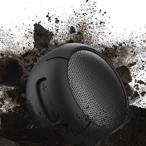 Speaqua Shell Cover H2.0 Cruiser in Manta Ray Black shown with dramatic rock explosion effect