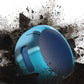 Speaqua Shell Cover H2.0 Cruiser in Tidal Blue silicone case bursting through rock