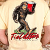 Tailgate Bigfoot Tee - Yellow