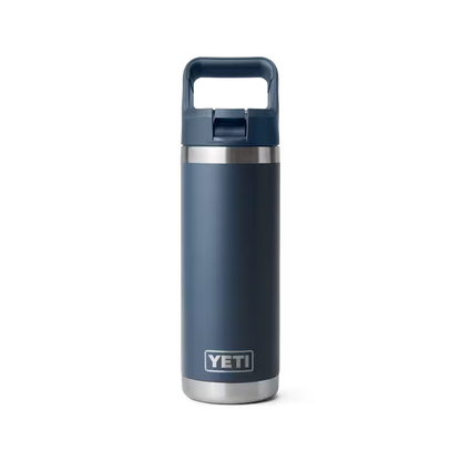 18 oz Water Bottle with Color-Matched Straw Cap