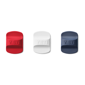 YETI Rambler Magslider replacement pack in red, white, and navy blue colors