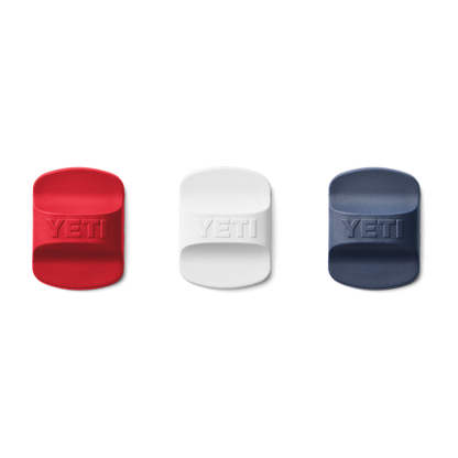 YETI Rambler Magslider replacement pack in red, white, and navy blue colors