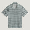 Men Elevate Polo - Smooth Sailing Striped Heather Aspen Grey