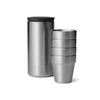 Yeti Shot Glasses & Case - Stainless Steel