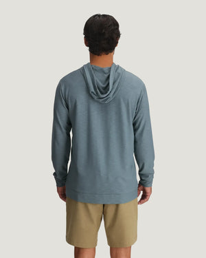 Men Bamboo Slub Hoodie II
