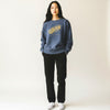 SY Wilson Logo Crew Sweatshirt - Heather Navy