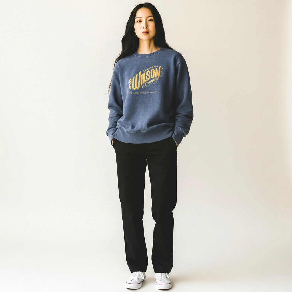 SY Wilson Logo Crew Sweatshirt