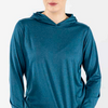 Everglades Hooded Rashguard - Dark Teal
