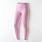 Katie Beth Activewear Mercifully Made high-waist leggings in light rose pink color