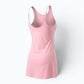 Katie Beth Activewear Everlasting Joy Athletic Dress in light rose pink with adjustable straps