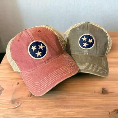 Tri-Star Trucker Hat