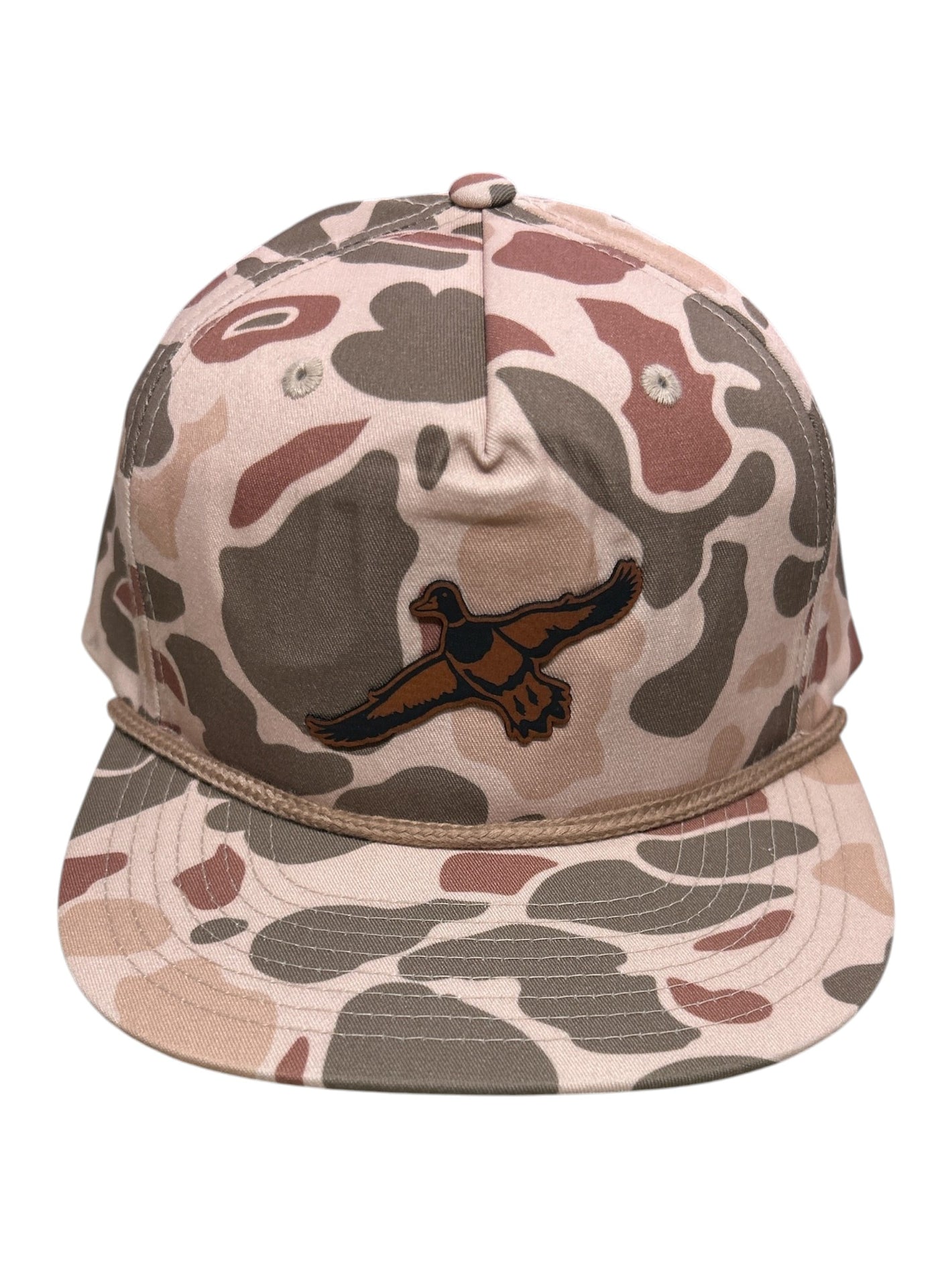 Brown Camo Flying Duck Hat