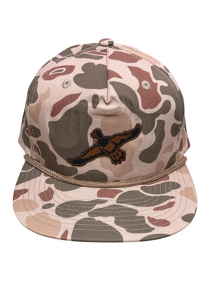 Brown Camo Flying Duck Hat