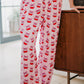 Cherry Bows All Over Boxer Pants