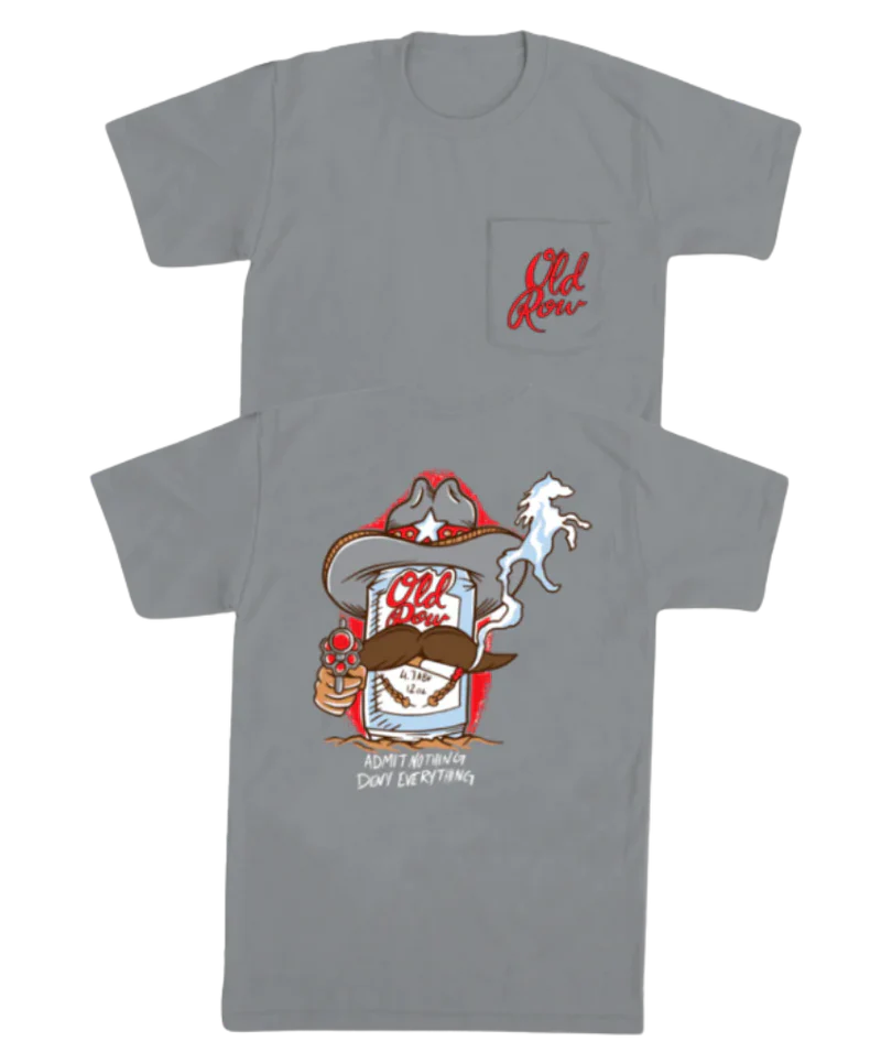 Smokin' Cowboy Pocket Tee