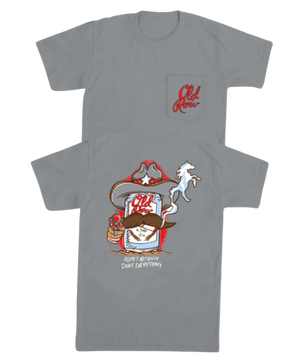 Smokin' Cowboy Pocket Tee