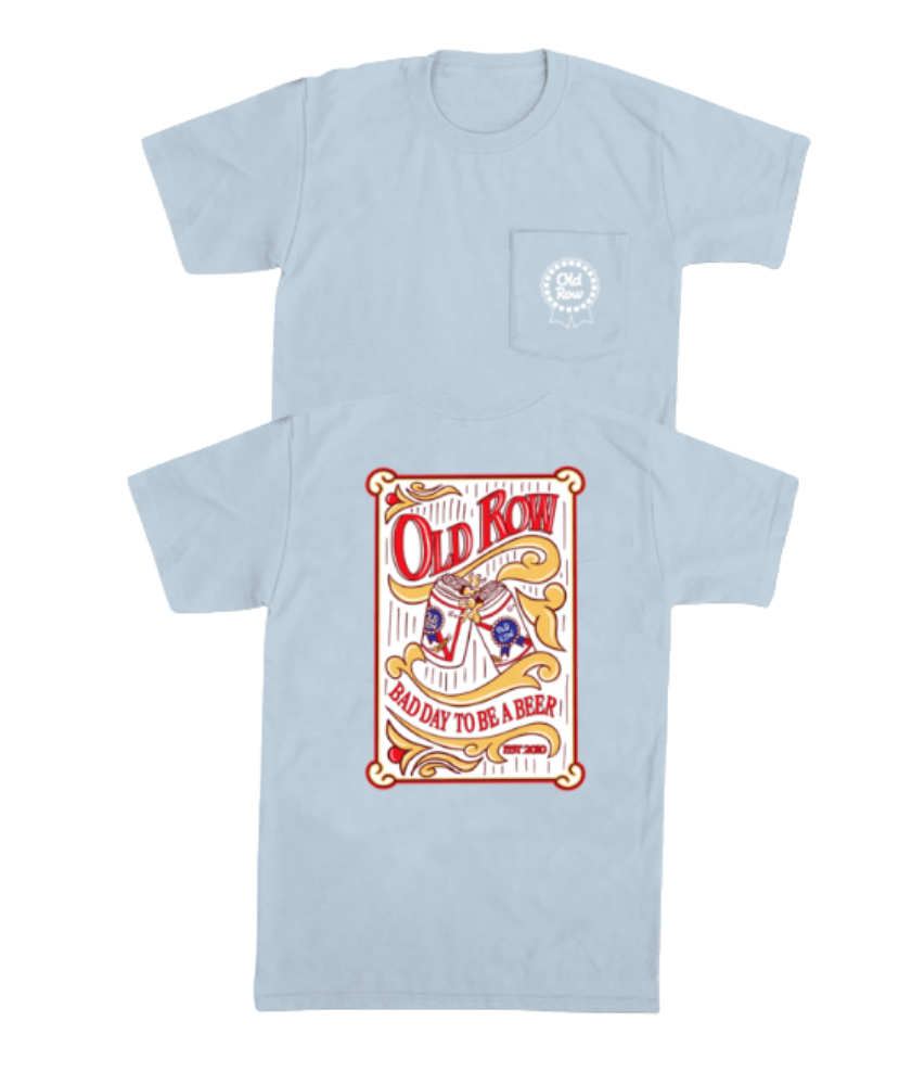 Bad Day to Be a Beer Retro Mirror Pocket Tee