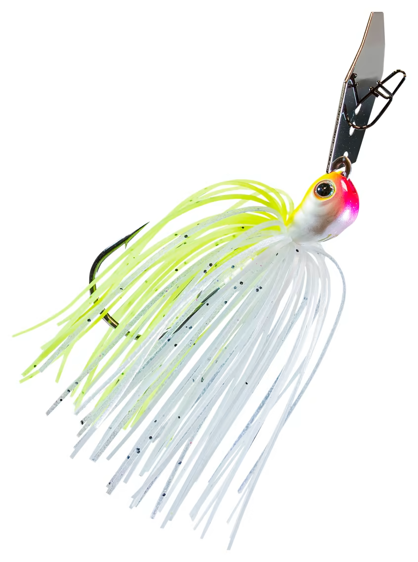 1/2oz Chatterbait Jack Hammer - CHT/WHIT