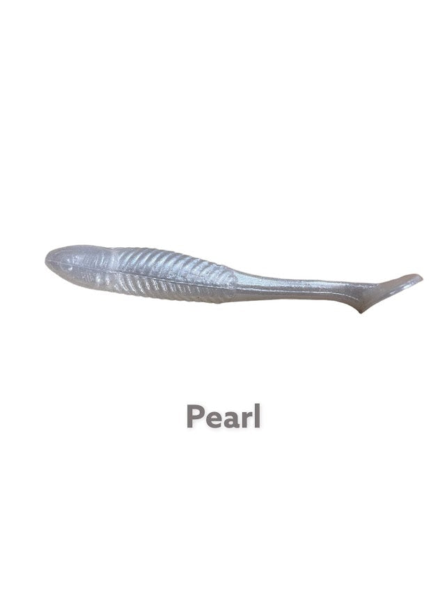 3.5" Swim Minnow 12Pk - PEARL