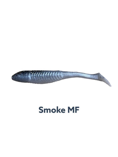 5" Swim Minnow 8Pk - SMOKE MF
