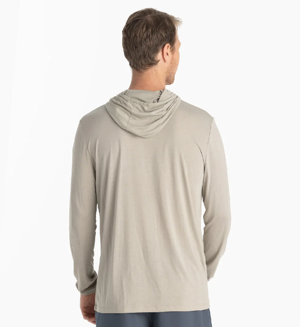 Men's Bamboo Lightwght Hoody - SANDSTON