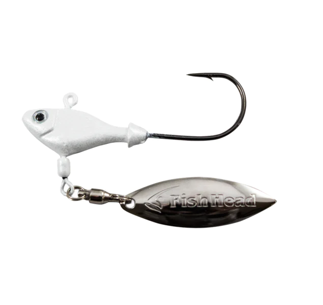 Shl Finesse Fish Head Spin - PEARL