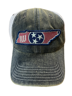 Sy Tn Flag Trucker Hat