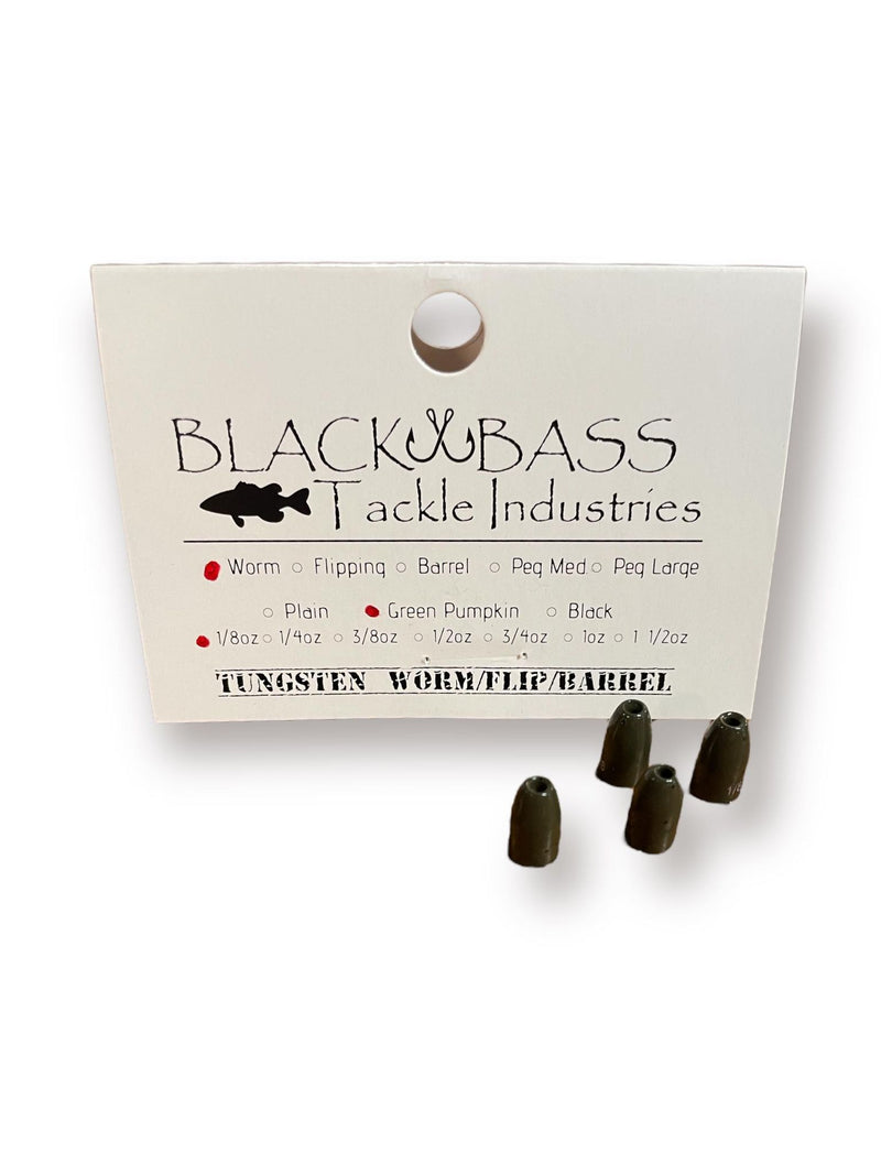 Tungsten Flipping Weights - BLACK